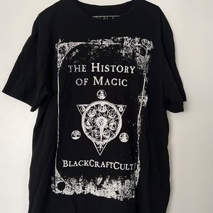 Blackcraft Cult BCC the history of magic t shirt killstar goth dark